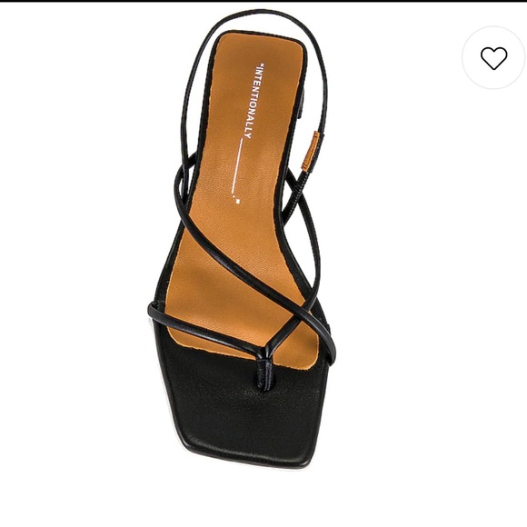 REVOLVE Shoes - INTENTIONALLY BLANK FREYA SANDAL BLACK